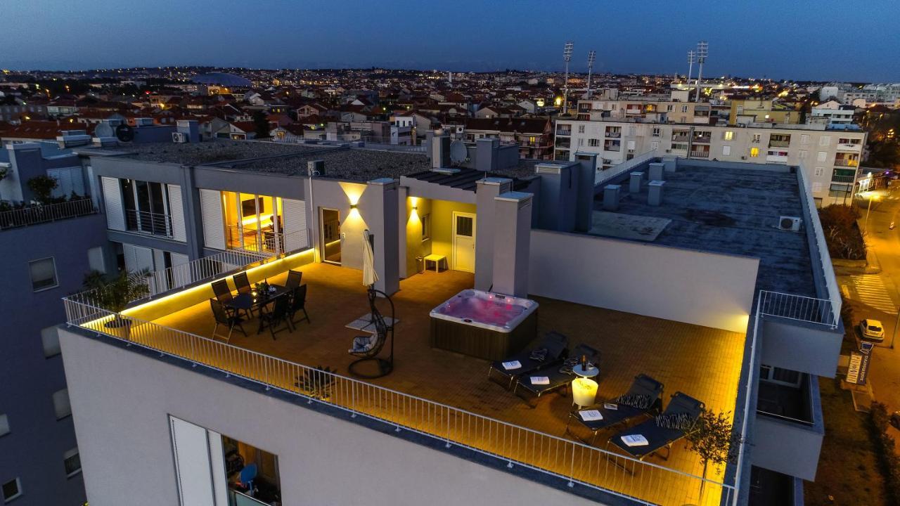 Zadar Sunset Penthouse With Spectacular View And Jacuzzi Apartment Exterior photo