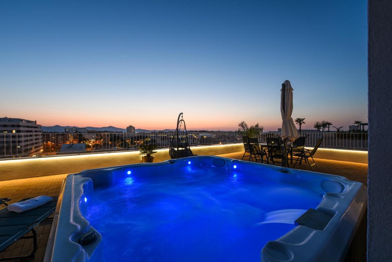 Zadar Sunset Penthouse With Spectacular View And Jacuzzi Apartment Exterior photo