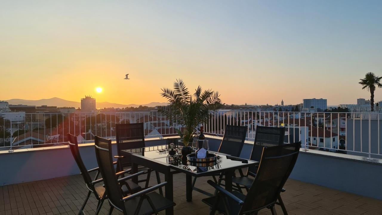 Zadar Sunset Penthouse With Spectacular View And Jacuzzi Apartment Exterior photo